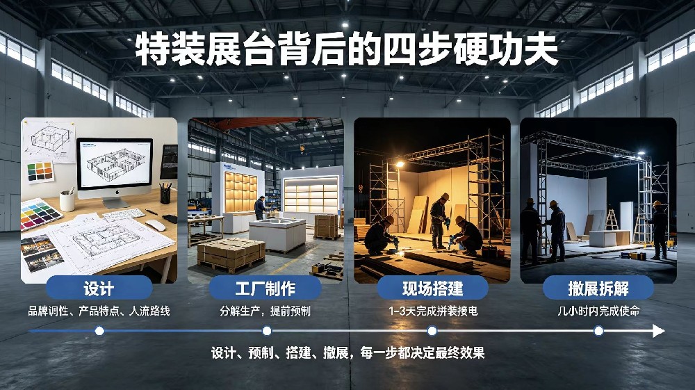 一个特装展台的诞生，要过这四关